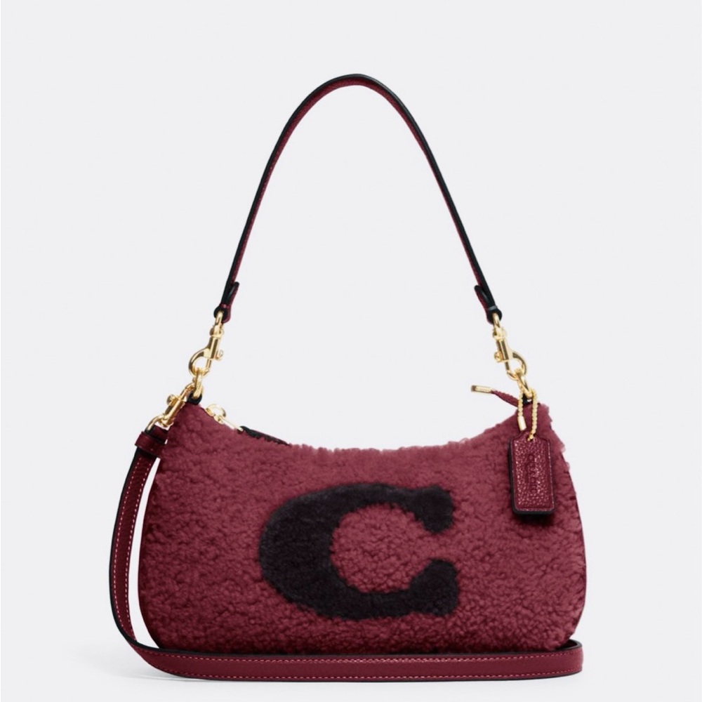 NWT Coach Teri Shoulder Bag With Coach Motif
